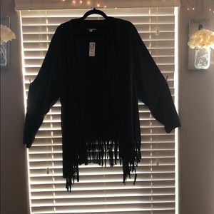 Avenue Black Suede Light Jacket